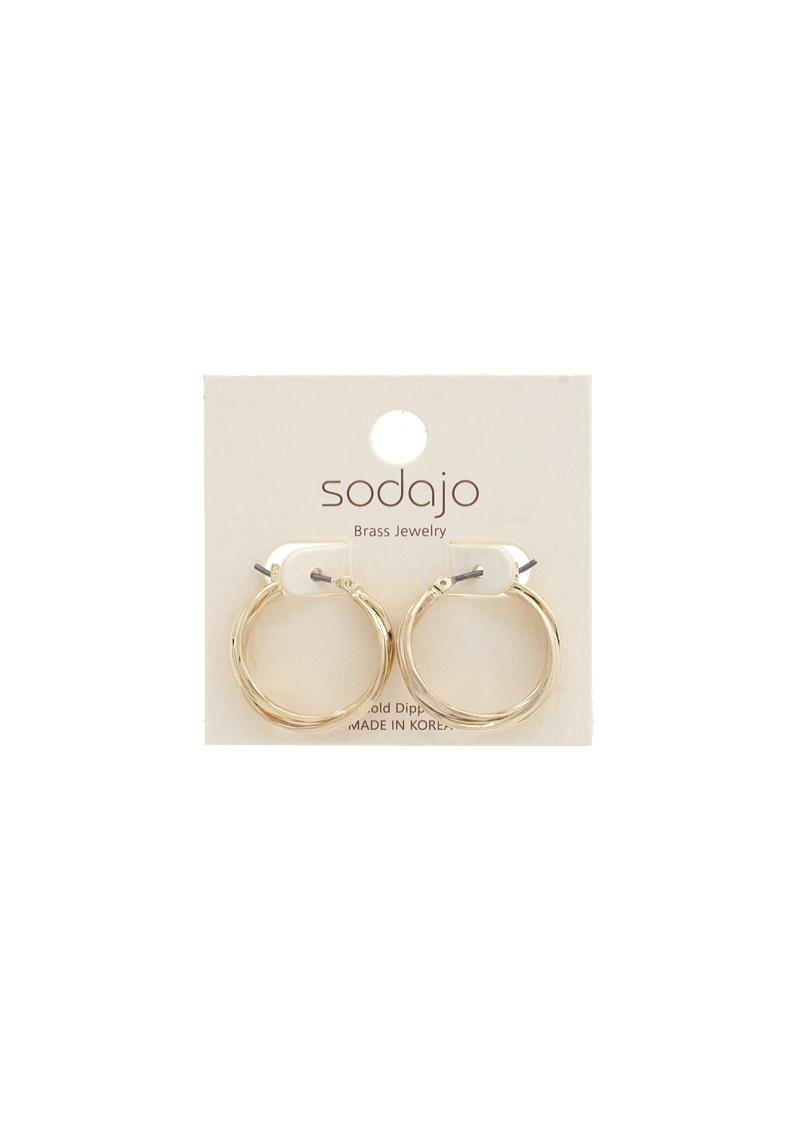 SODAJO HOOP EARRING