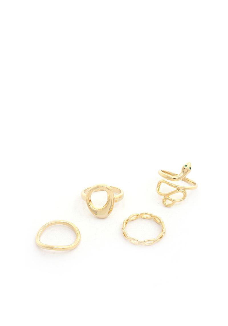SODAJO SNAKE ASSORTED RING SET