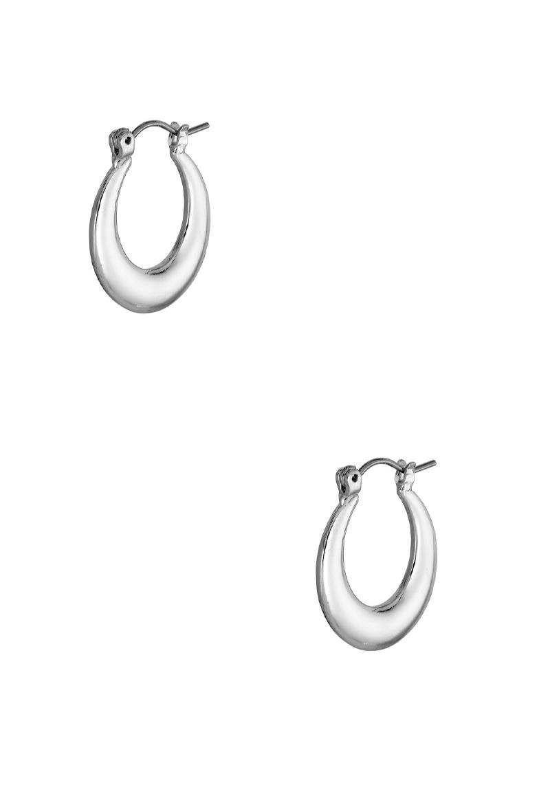 METAL HOOP EARRING