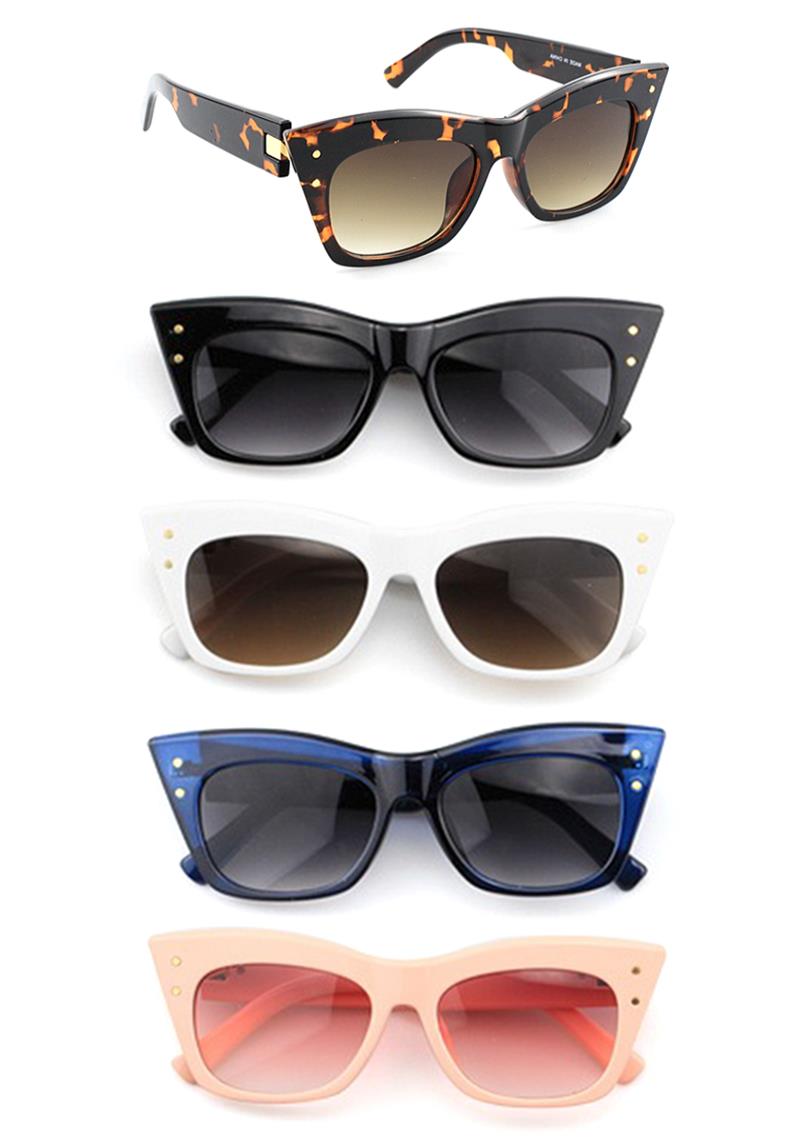 CHIC CAT EYE SUNGLASSES 1DZ
