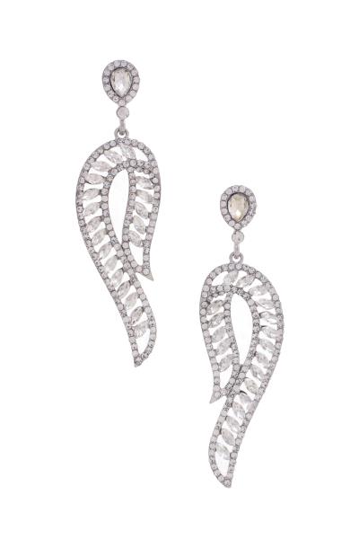 RHINESTONE EARRING