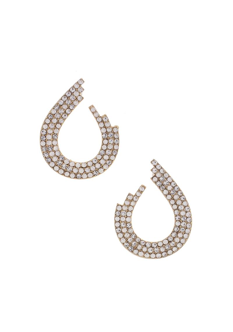 RHINESTONE EARRING