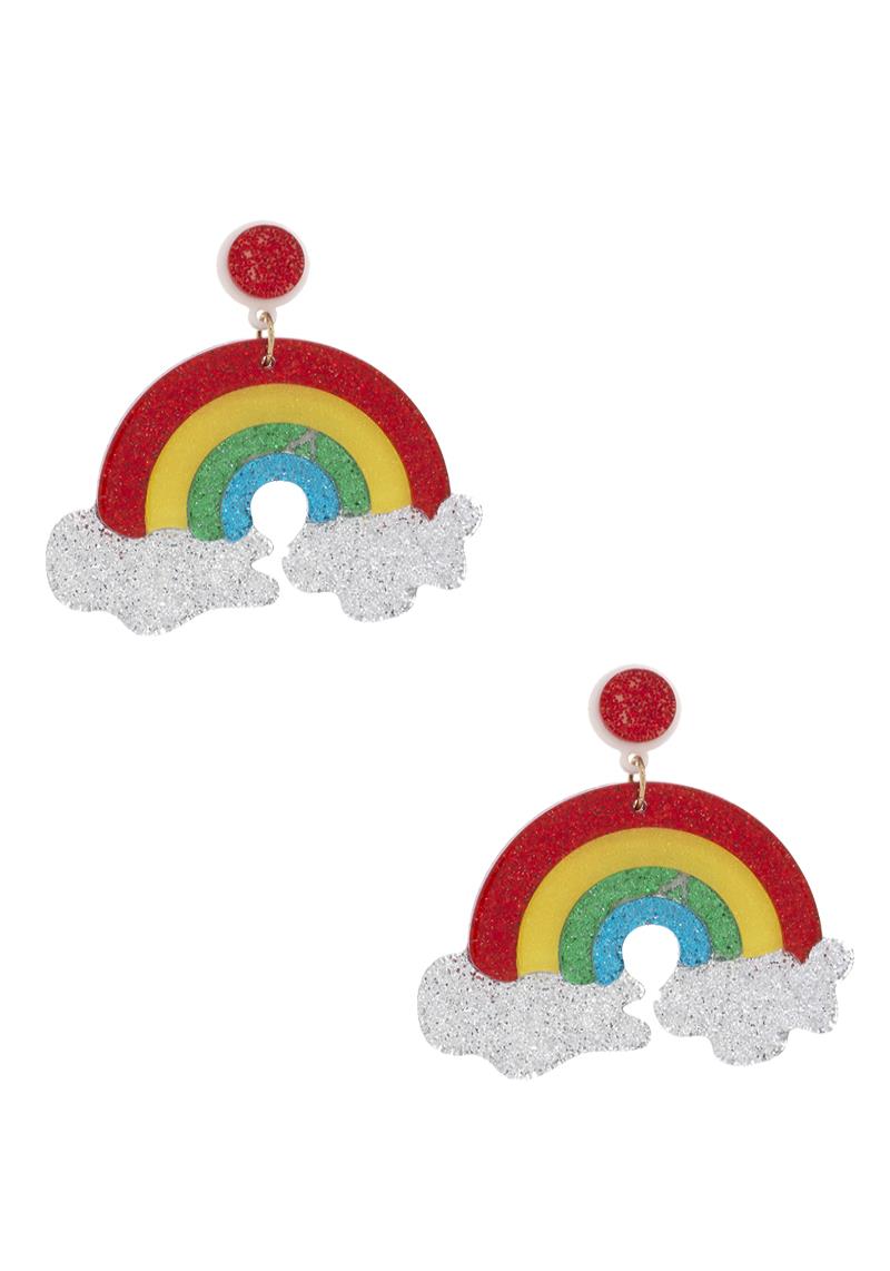 RAINBOW DANGLE EARRING