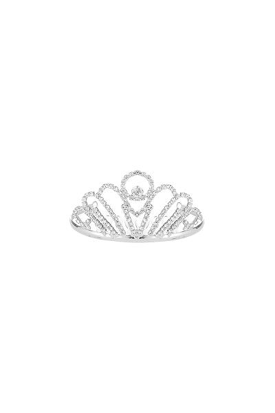 RHINESTONE CRYSTAL PATTERN DESIGN MINI TIARA