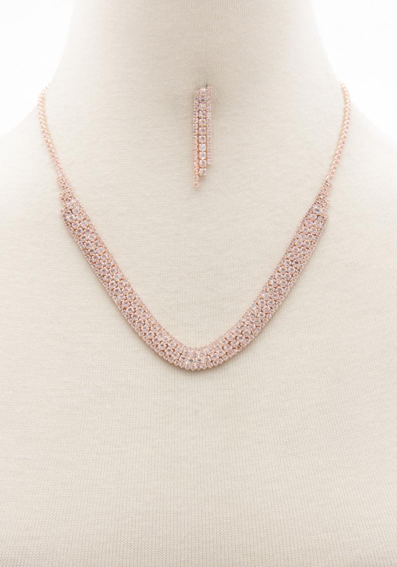 RHINESTONE NECKLACE