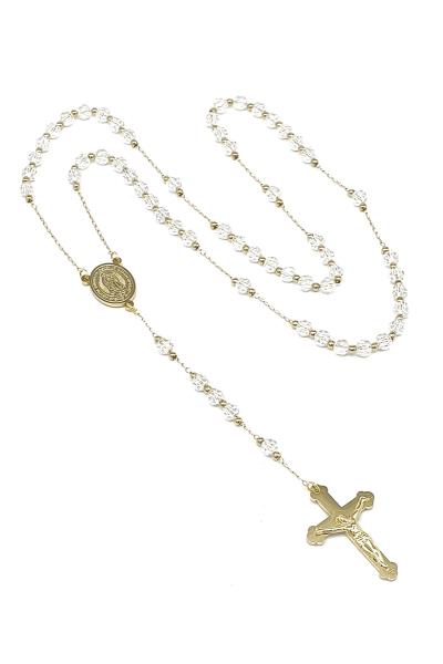 METAL RELIGION Y NECK PENDANT NECKLACE