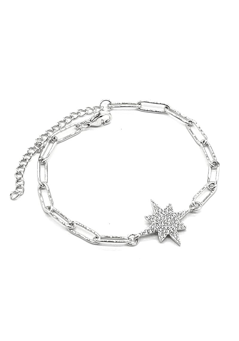 METAL CHAIN STAR BRACELET