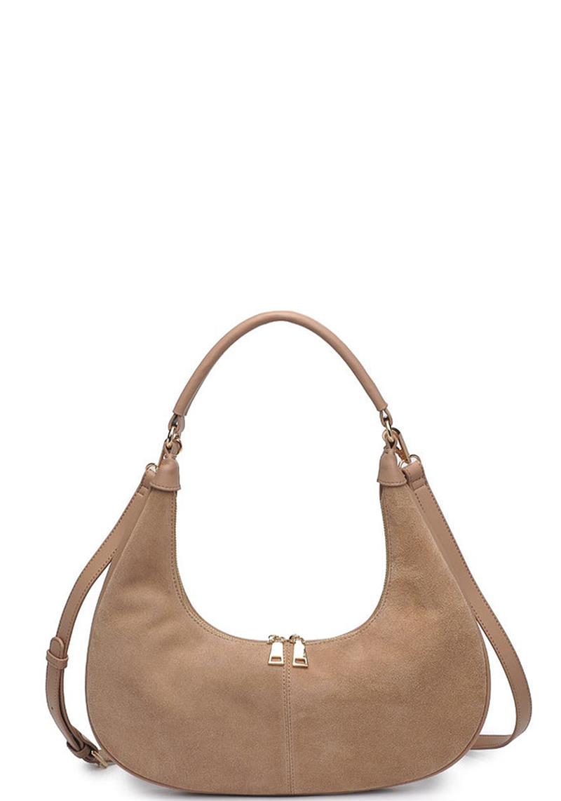 FASHION REAL SUEDE TERESA CROSSBODY BAG
