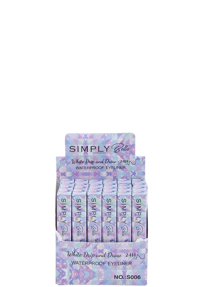 BELLA SIMPLY WATERPROOF EYELINER (24 UNITS)