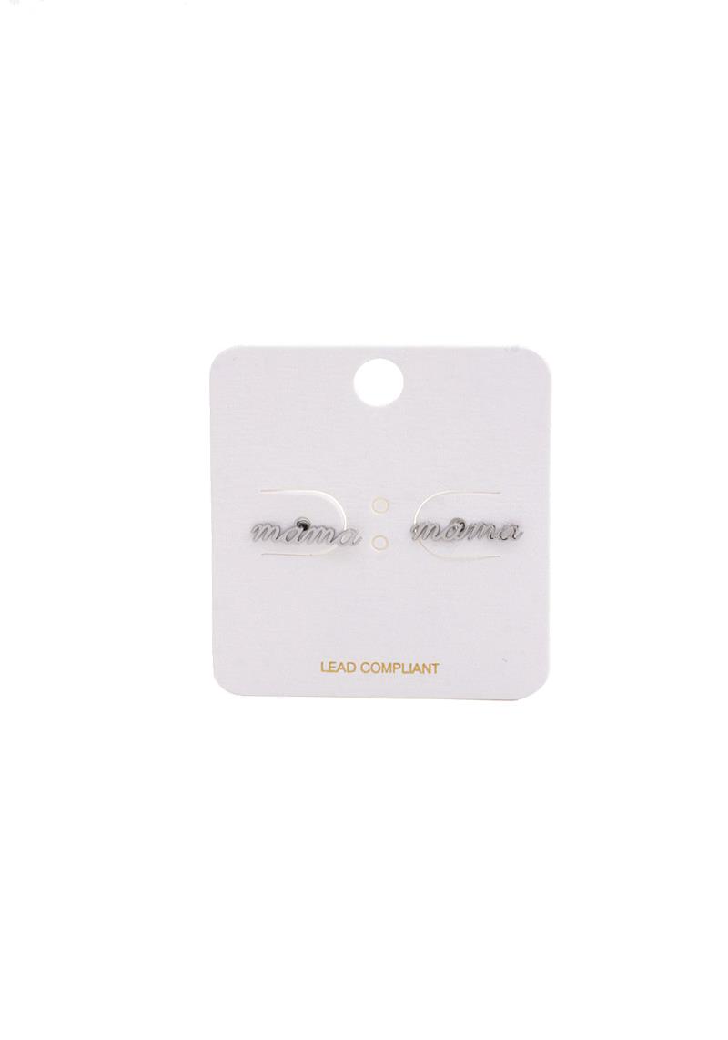 CURSIVE MAMA EARRING