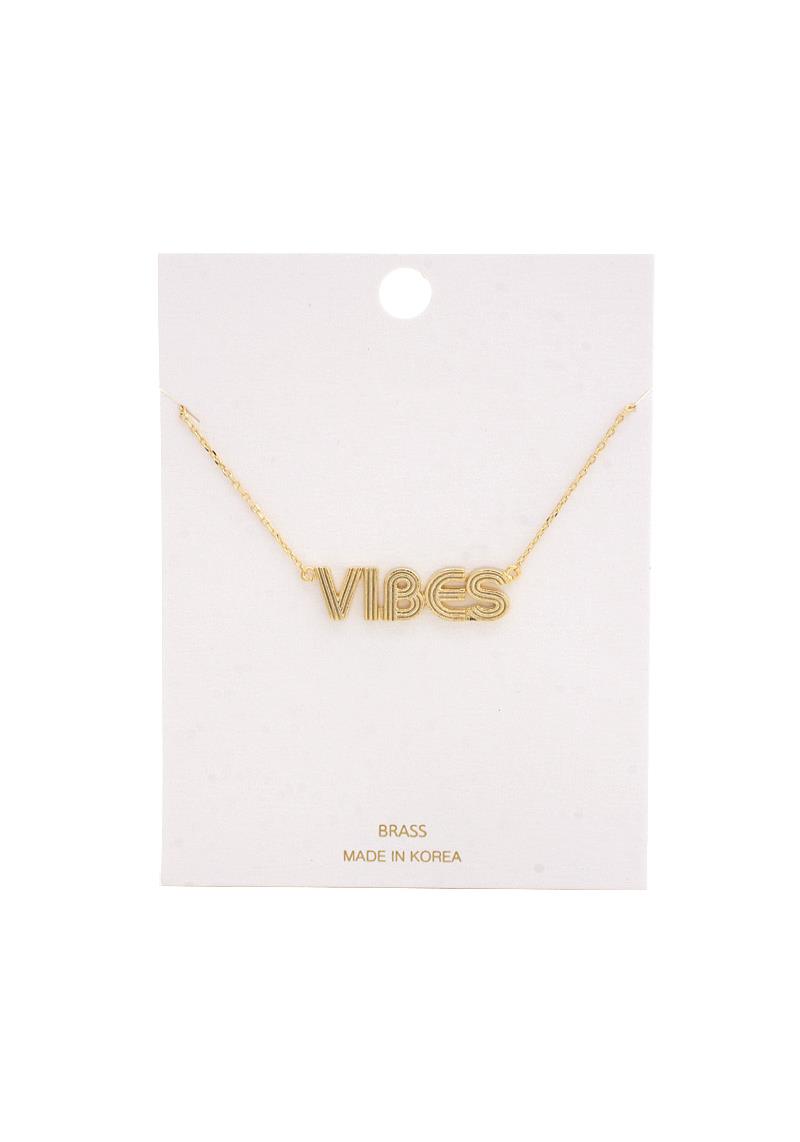 FAITH METAL NECKLACE