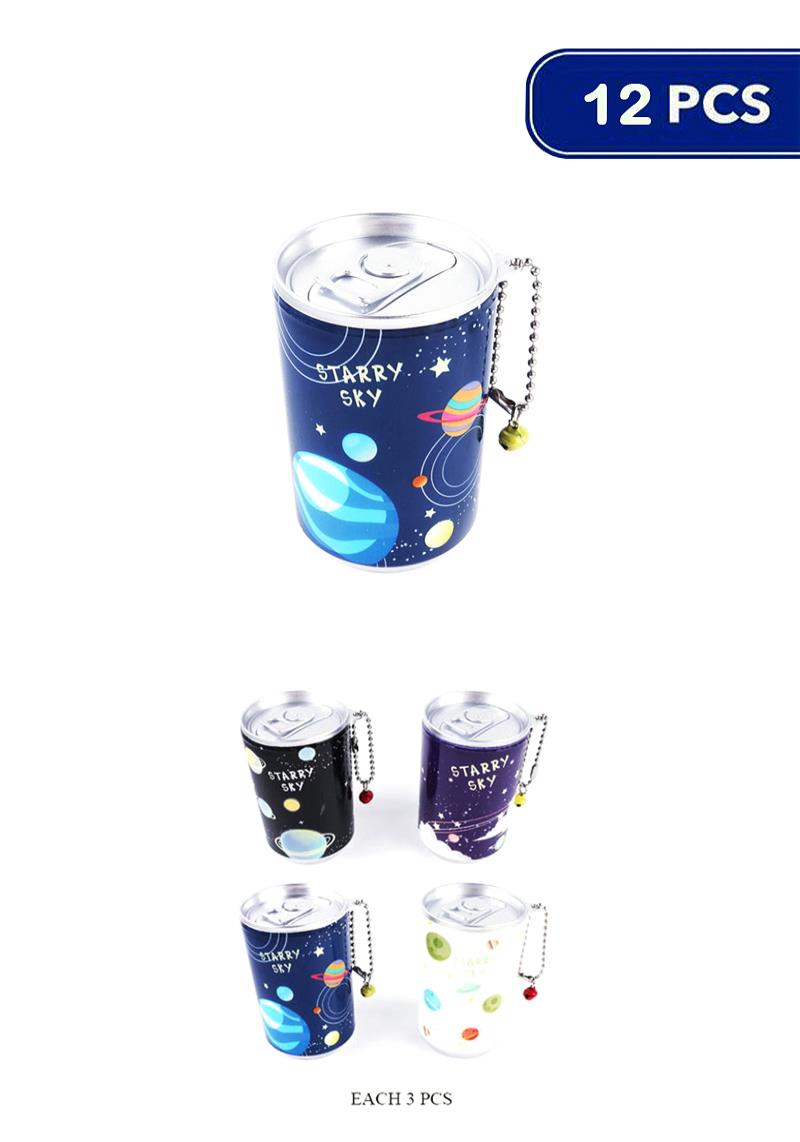 STARRY SKY WET WIPES KEY CHAIN (12 UNITS)