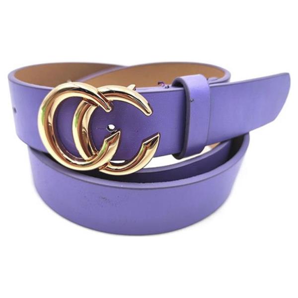 METAL CC BUCKLE BELT