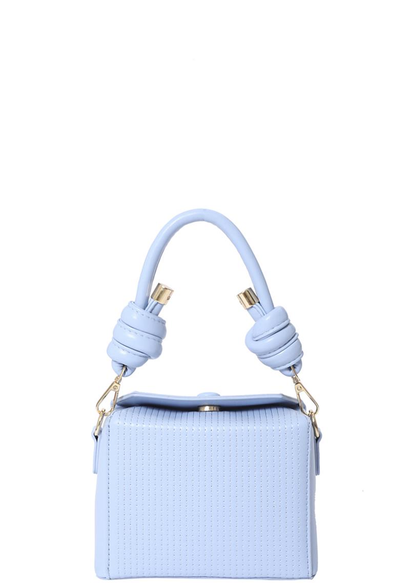 SQUARE DESIGN HANDLE BAG