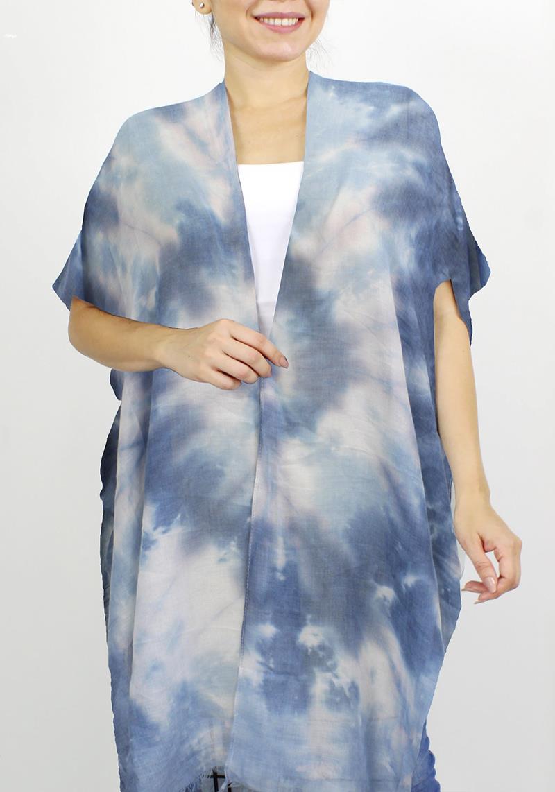FASHION TIE DYE KIMONO