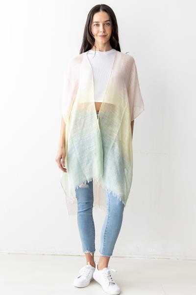 FASHION RAINBOW KIMONO