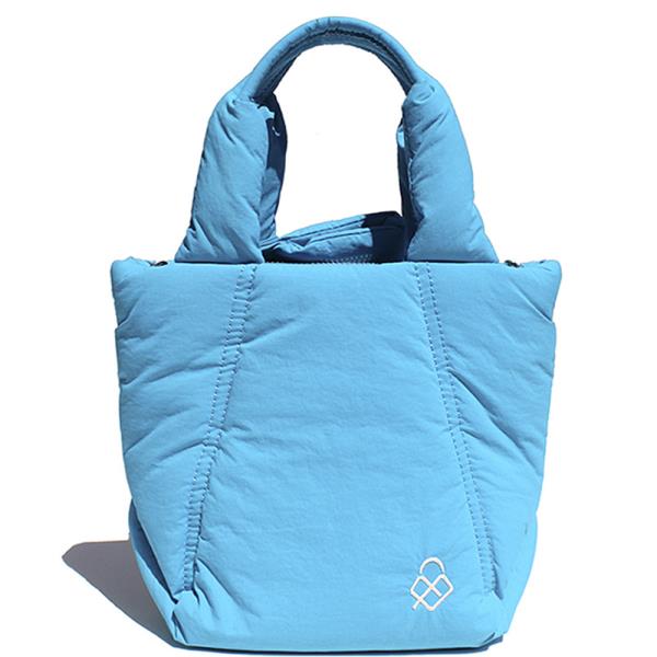 TRIPLE 7 SMOOTH COLOR SHOULDER HANDLE TOTE BAG