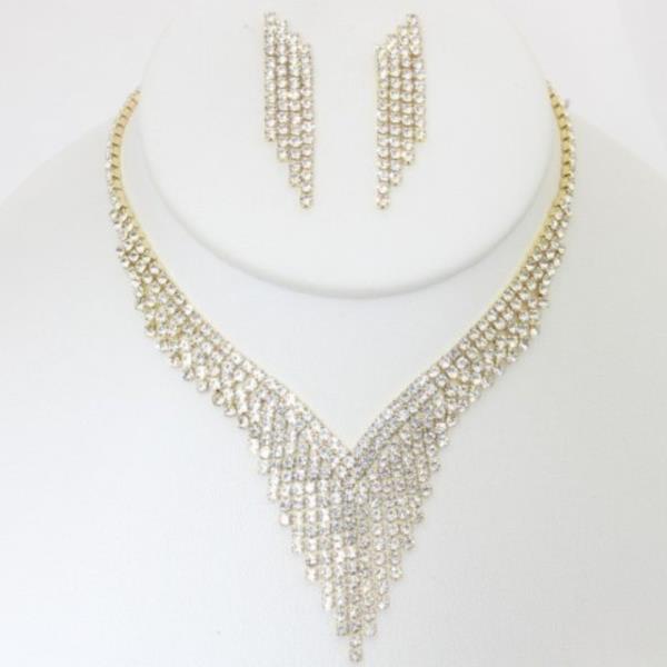RHINESTONE NECKLACE