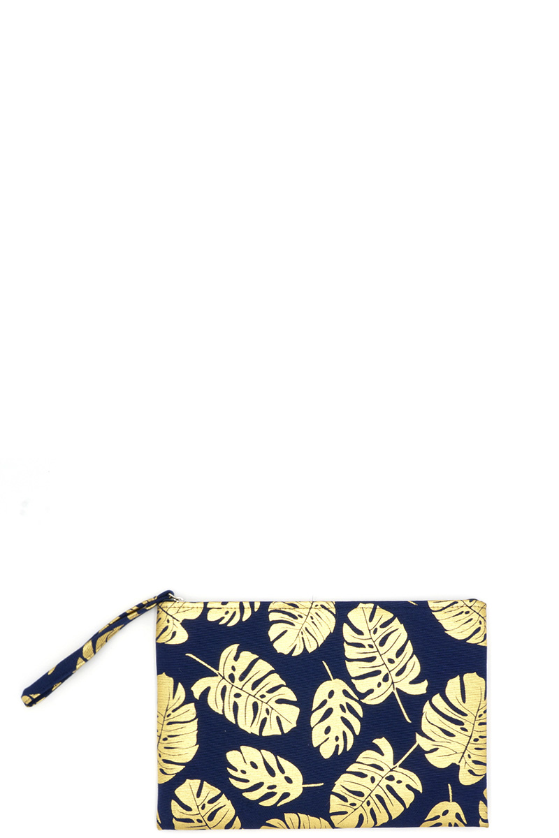 GOLD/SILVER FOIL LEAVES POUCH