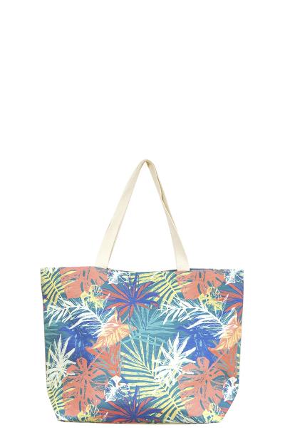 HAND DRAWN TROPICAL BAG