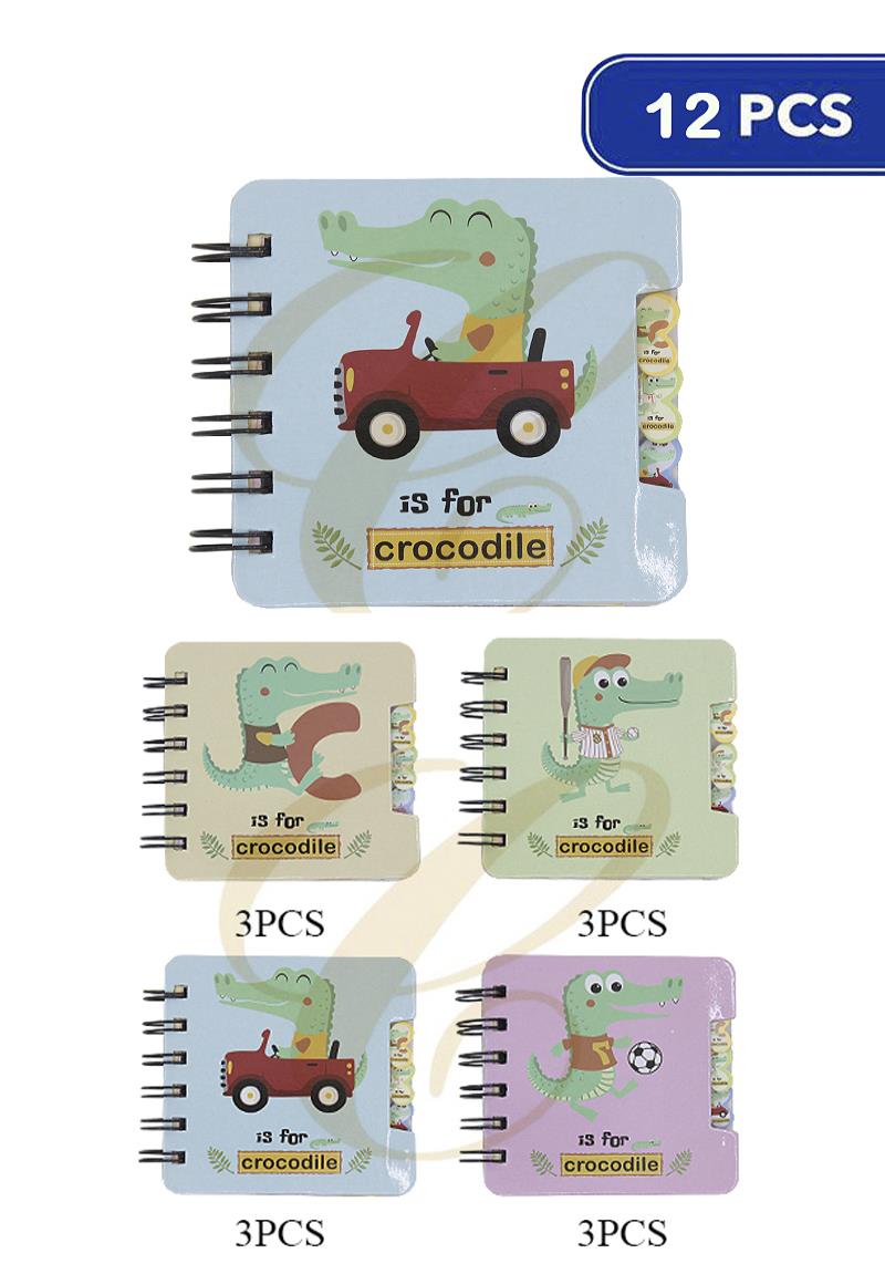 IS FOR CROCODILE NOTEBOOK (12 UNITS)