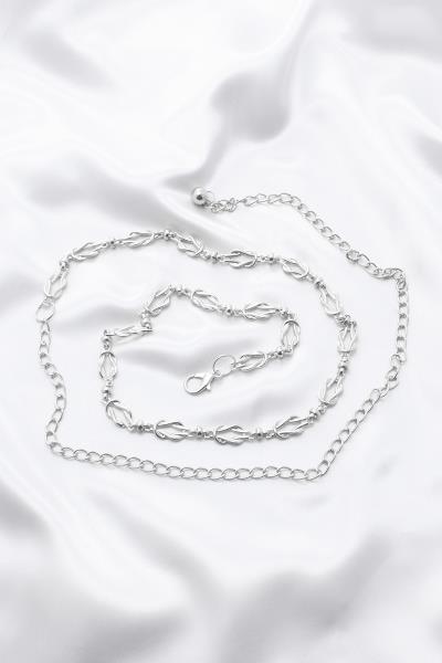 FASHION METAL LINK DESIGN CHAIN HOOK BELT