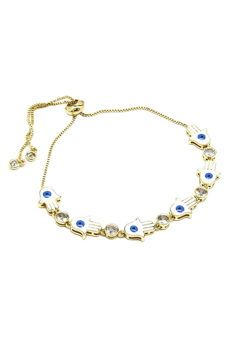 HAMSA METAL ADJUST BRACELET