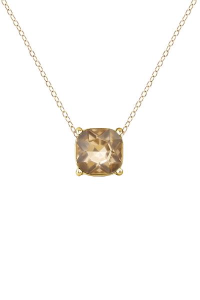 10MM CRYSTAL CUSHION NECKLACE