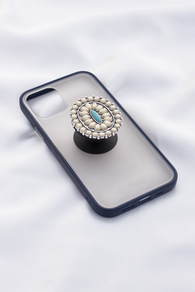 WESTERN CONCHO PHONE HOLDER