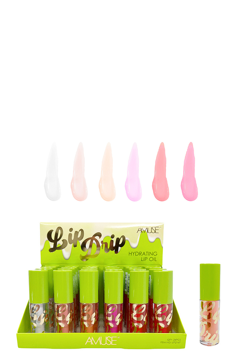 LIP DRIP HYDRATING LIP OIL 24 PCS