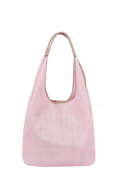 2IN1 FASHION TEXTURE HOBO BAG WITH BAG SET