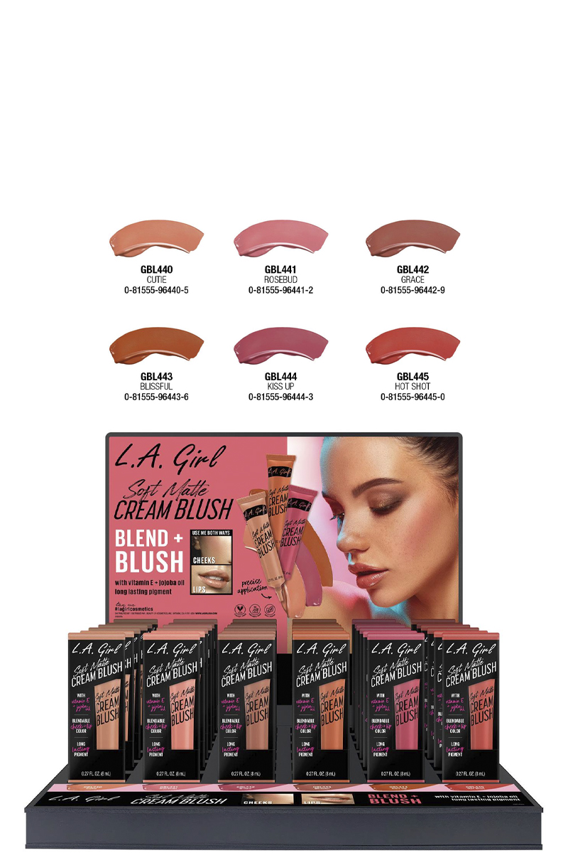 SOFT MATTE BLUSH DISPLAY SET