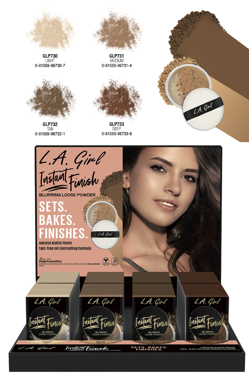 INSTANT LOOSE POWDER STYRENE DISPLAY SET