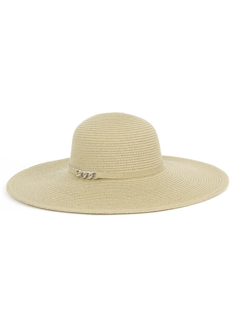 FASHION STRAW FLOPPY SUN HAT