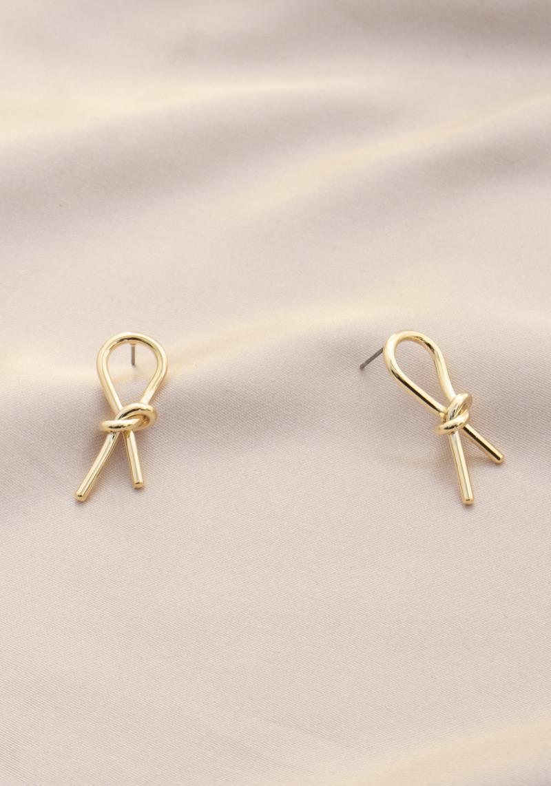 SODAJO KNOT METAL EARRING