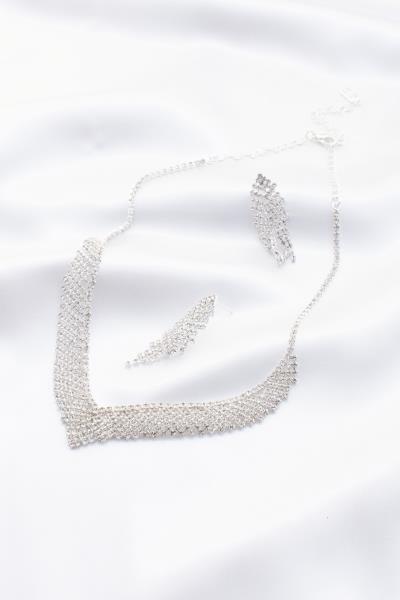 BRIDAL RHINESTONE NECKLACE