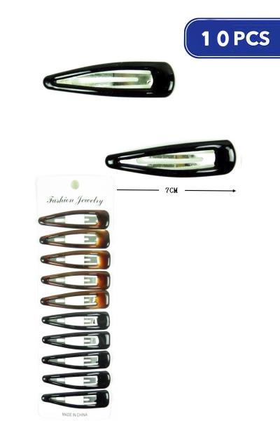 FASHION FRENCH BARRETTE HAIR PIN (10 UNITS)