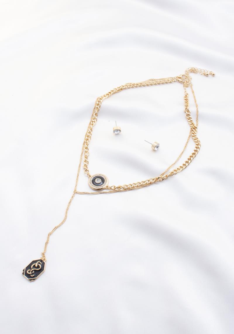 METAL LAYERED NECKLACE