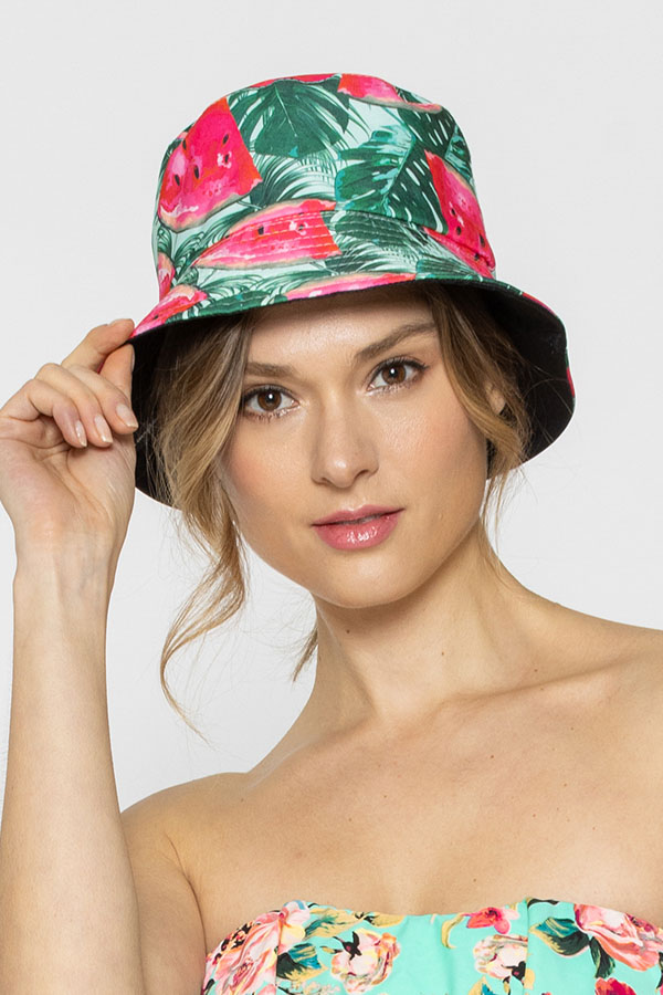 WATERMELON BUCKET HAT