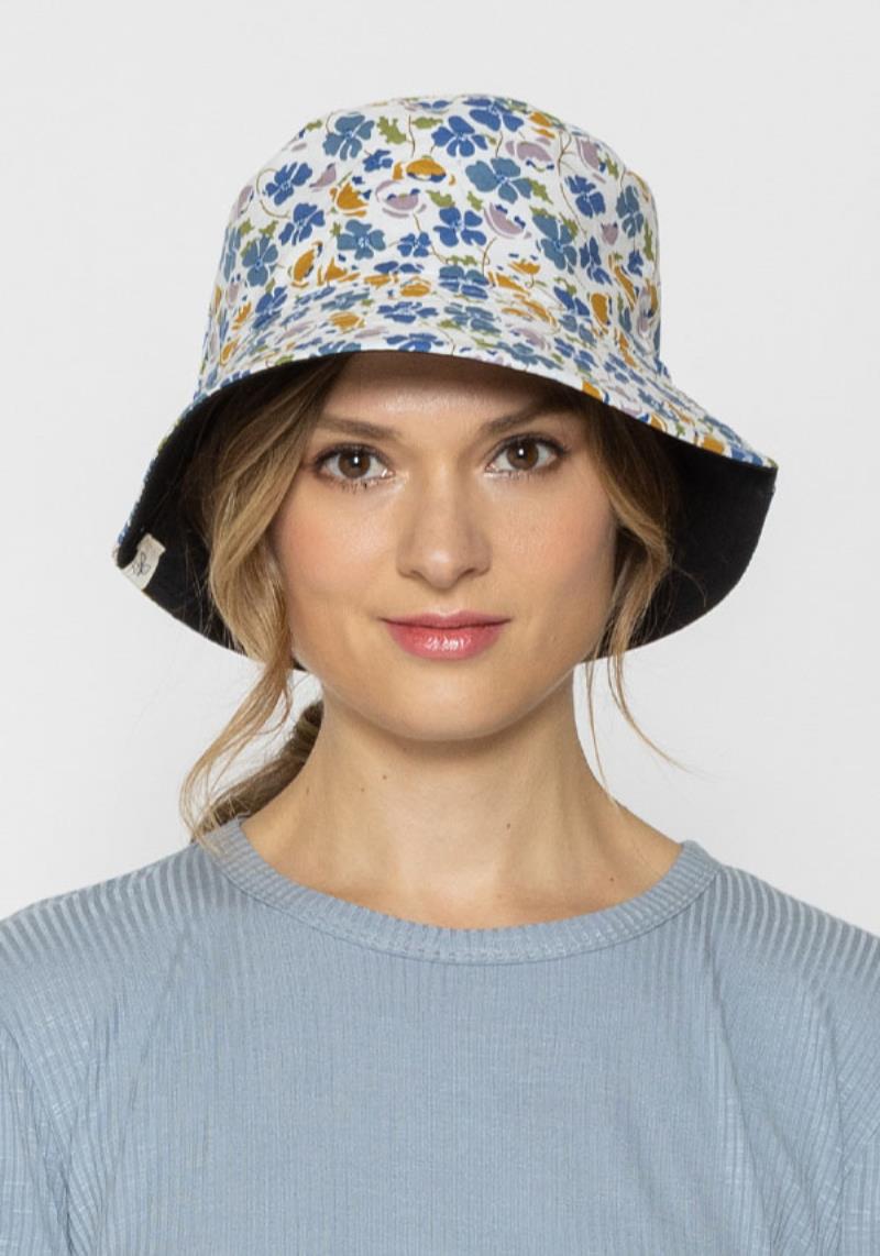 FLORAL PRINT BUCKET HAT