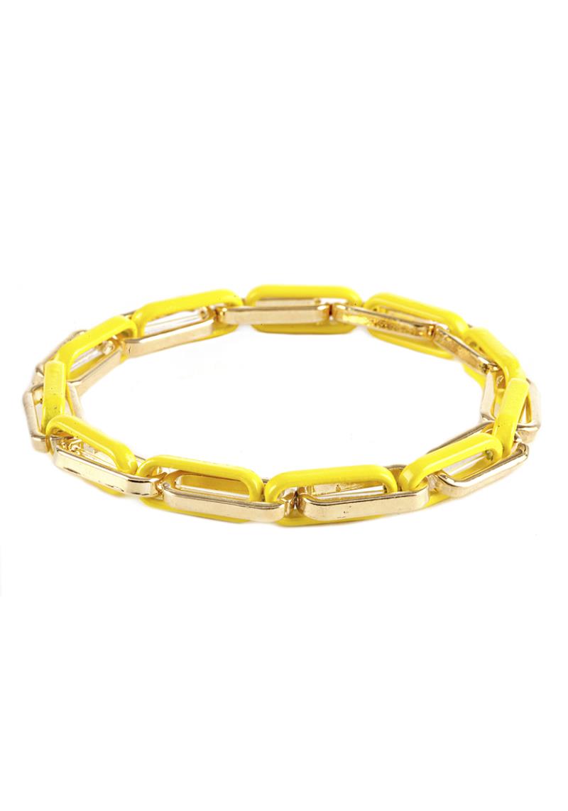 METAL ACETATE STRETCH BRACELET