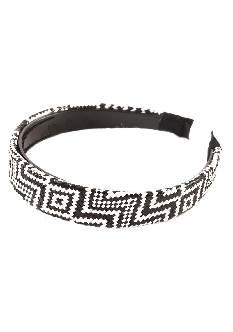 STRAW MAZE HEADBAND