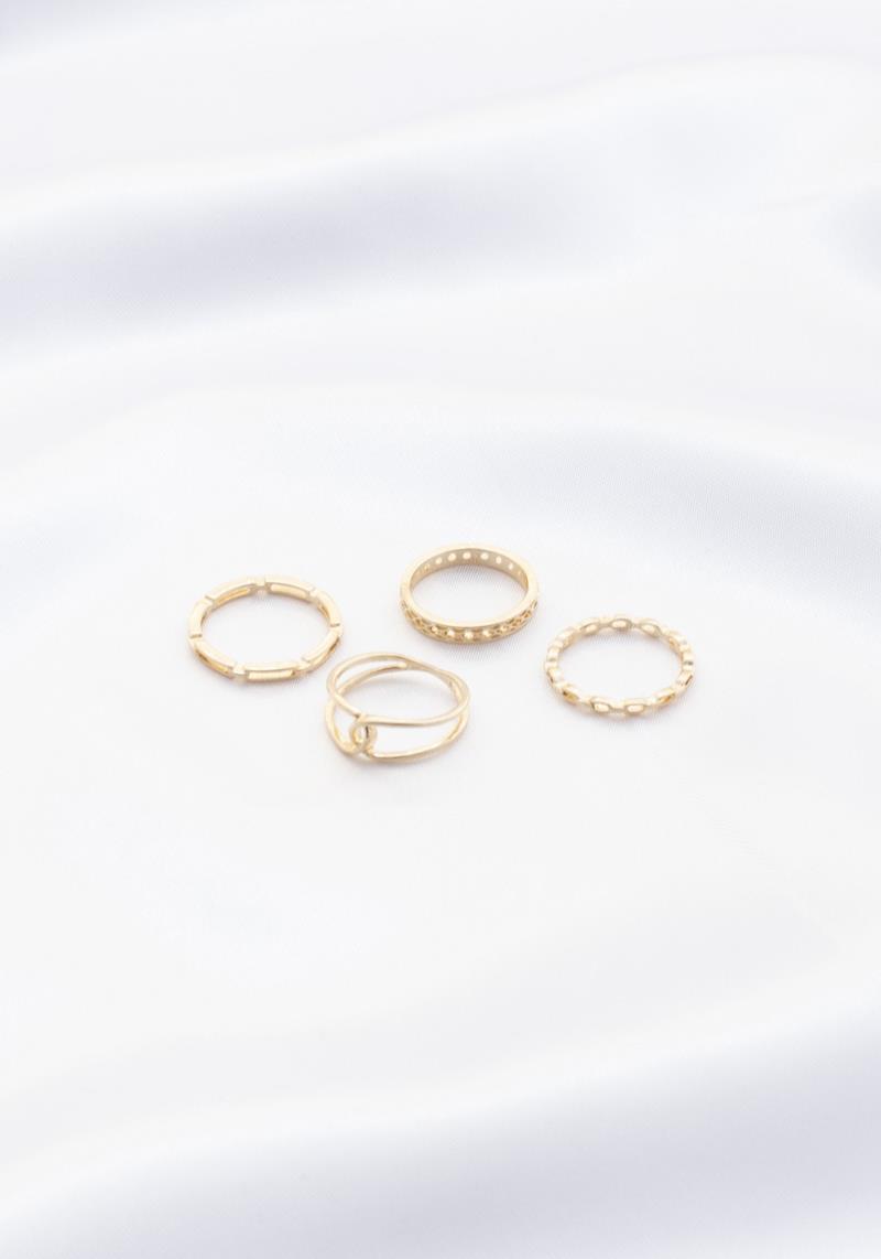 SODAJO METAL ASSORTED RING SET