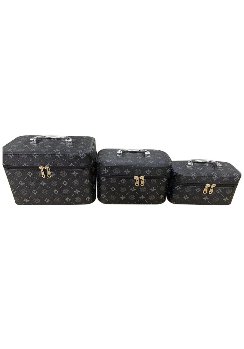 FASHION MAKEUP BOX BAG 3 PC SET