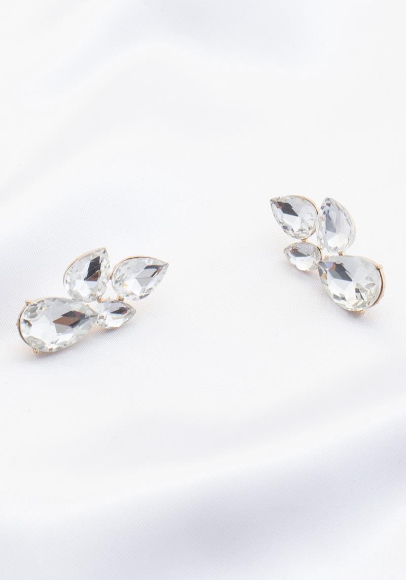 TEARDROP RHINESTONE EARRING