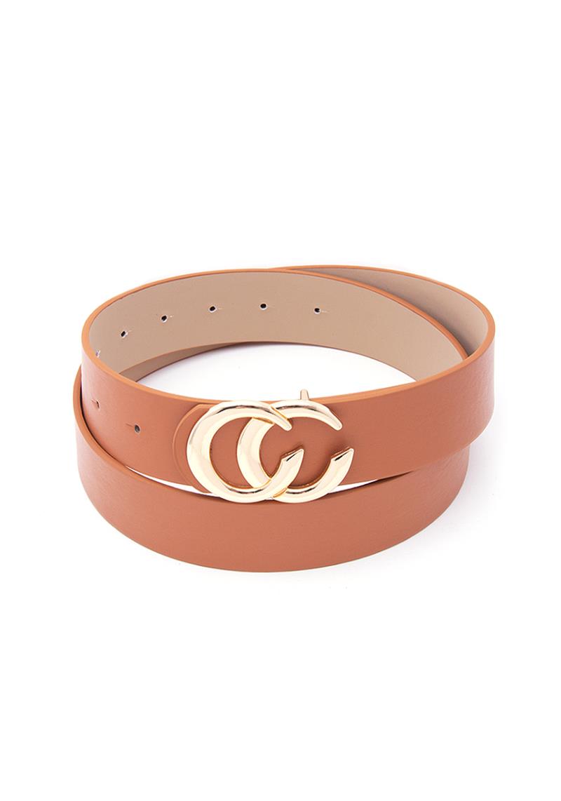 PLAIN DOUBLE LETTER BELT