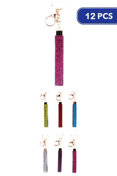 FASHION RHINESTONE KEYCHAIN (12 UNITS)