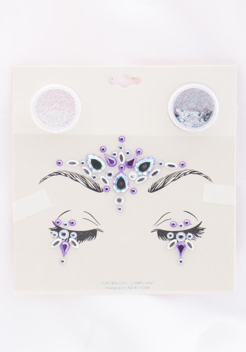TEARDROP GLITTER FACE DECOR CRYSTAL STICKER BODY JEWELRY GEM