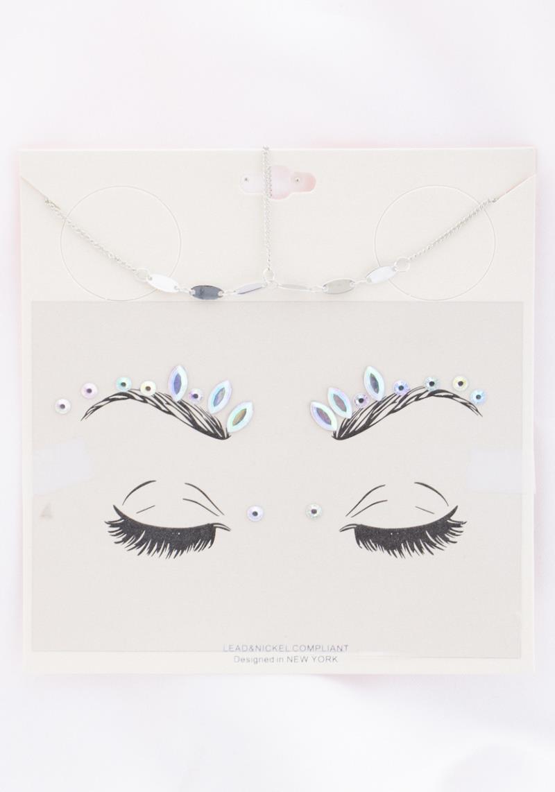 FACE DECOR CRYSTAL STICKER