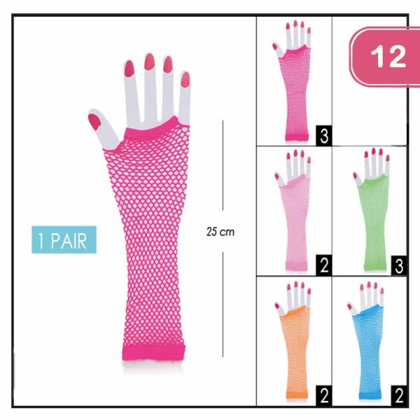 FASHION FISHNET GLOVE (12 UNITS)